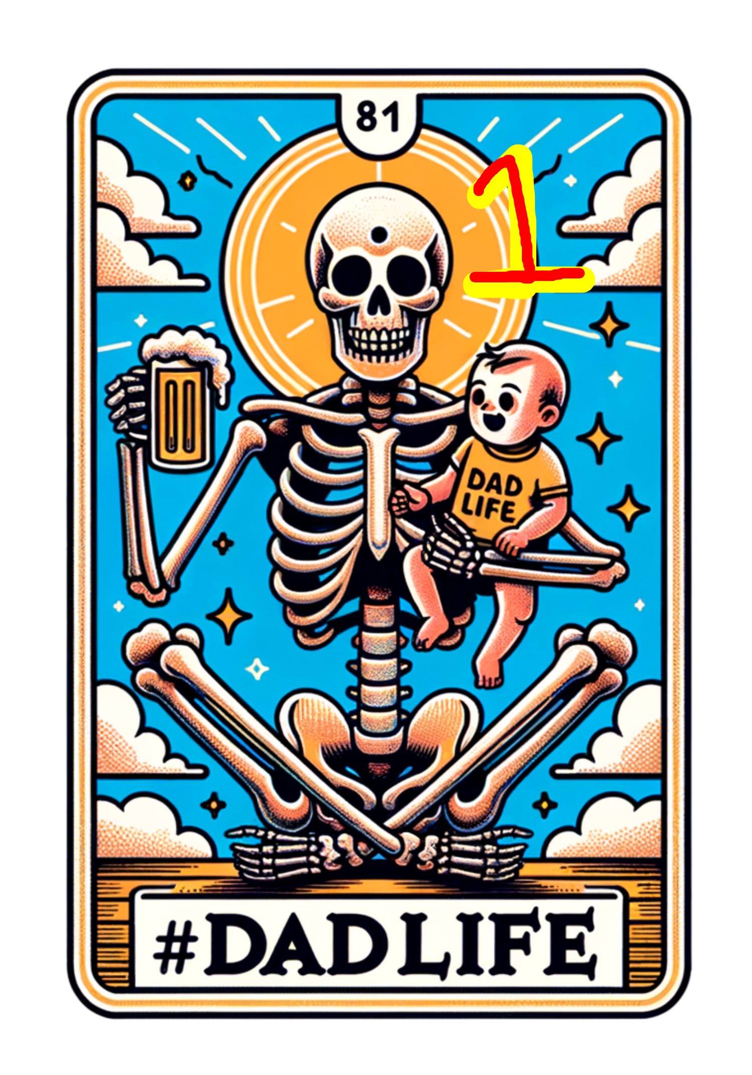 Dad Life - Funny Tarot