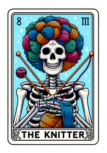 The Knitter - Funny Tarot